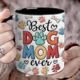 thumbnail image 5 of Gifts For Dog Mom - Gifts For Mom, Mother - Best Dog Mom Ever Cup - Thanksgiving Birthday Gifts For Dogs Lover Dogs Owner From Daughter Son Husband - Present For Sister, Friend, 5 of 6