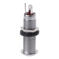 thumbnail image 1 of 1 unidad de salida de cilindro cromado para guitarra bajo conector de 1/4 "parte, 11 Feliz Sencillez, 1 of 5