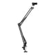 thumbnail image 1 of Soporte Soporte de metal ajustable Soporte de brazo de tijera con suspensión + Soporte para teléfono + Adaptador de cabeza esférica para YouTube Red de grabación de video en vivo Transmisión en línea Abanopi Soporte, 1 of 7