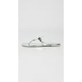 thumbnail image 5 of Tory Burch Women's Argento Silver Miller Logo Slides Sandals Shoes, 5 of 5