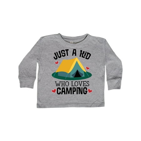 

Inktastic Camping Gift Summer Camp Gift Toddler Boy or Toddler Girl Long Sleeve T-Shirt