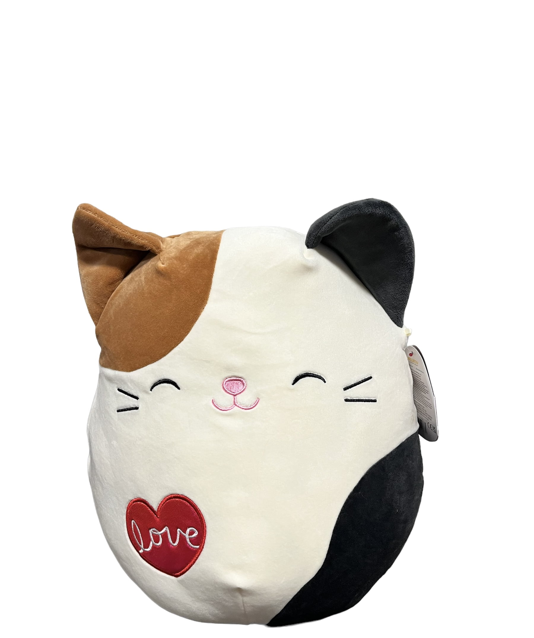 Official Kellytoys Squishmallow 12" Cam the Cat Valentine's 2023