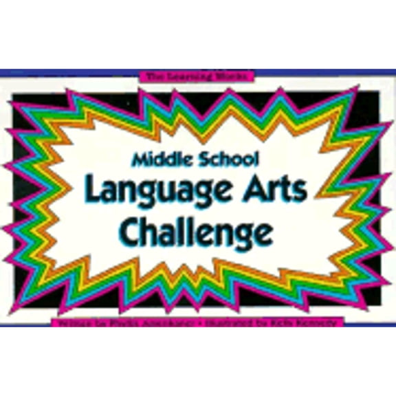 Pre-Owned Middle School Language Arts Challenge (Paperback) by Phyllis Amerikaner