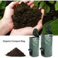 thumbnail image 4 of Bolsas de jardín, Bolsa de abono de jardín, Bote de basura de jardín plegable, Bolsa de abono de PE, Compostador de jardín, Bolsa de abono orgánico ambiental, Bolsa de residuos orgánicos, 4 of 5