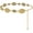 01 Brass Gold, variant on Women Boho Chain Belts For Dresses Jeans Western Cowgirl Waist Links Belt Adjustable Metal Concho Belt