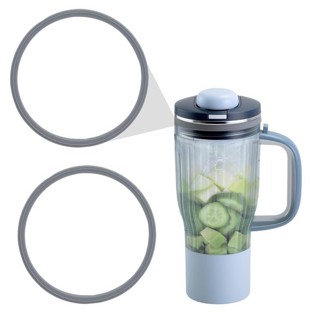 Silicone Replacement Gasket for Ninja Blender Cups Leak-Proof Seal Ring for Personal Blender Bottles Food-Grade Dishwasher Safe Essential Blender Accessory