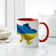 thumbnail image 6 of CafePress - Ukraine Pride Love Ukrainian Flag Mugs - 11 oz Ceramic Mug - Novelty Coffee Tea Cup, 6 of 6
