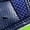 Navy & Lime, variant on Hundred HBFS-2M153-1-6 Raze Non Marking Badminton Shoes - Black & Gold - Size 12