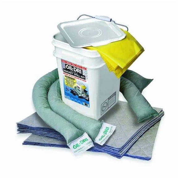 Oil-Dri Sorbents, Universal, White, Polyethylene L90435