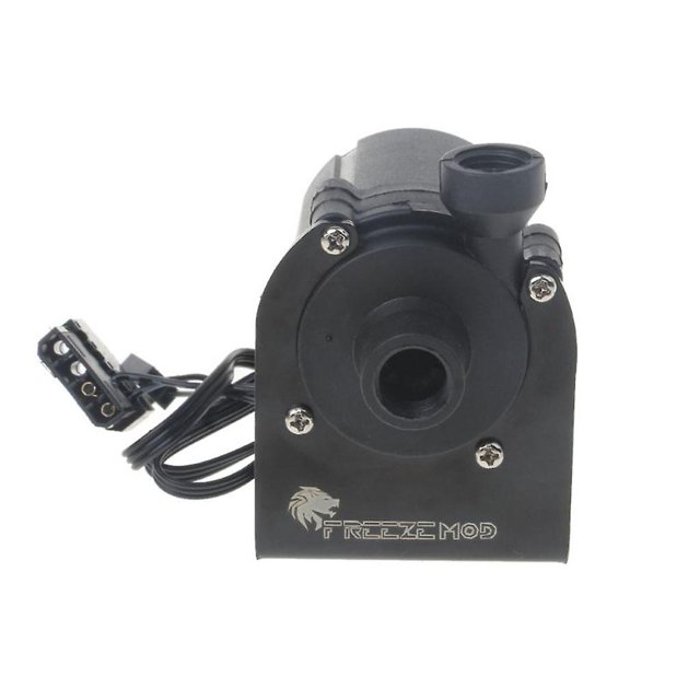 A Bomba de agua Sc800 12v 10w Dc 600 L/h G1/4 "uso de entrada y salida para refrigeración por agua con soporte de bomba para Cpu