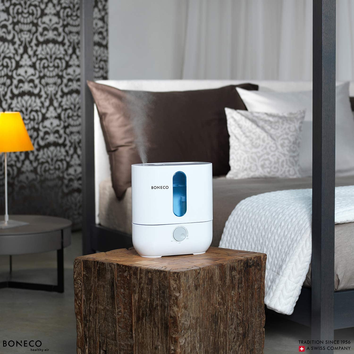 BONECO Cool Mist Ultrasonic Humidifier U200 Air Room Humidifiers Led White NEW 7 for sale online