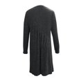 thumbnail image 3 of Womens Fall and Winter Fashion Dresses Sexy Slim Package Round Neck Long Sleeve Winter Knit Sweater Dress 2024, 3 of 5