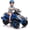 Blue, variant on 12V Electric Ride on Car, Battery Powered Toy Car with 4 MPH Speed Dual Drive Motors 66 Lbs Capacity Electric Vehicle with Colorful Lights, Music Ages 3-6, White