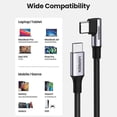 thumbnail image 3 of M4A UGREEN 70645 for iPhone 15 Series 2m USB C Cable 100W PD Fast G2h Charging Cord Type-C Male to T, 3 of 5