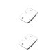 thumbnail image 2 of Greeniant 3 String Tailpiece Universal String Fixator Replace Accessory Parts Professional Metal Instrument Accessories Music Guitars Como se muestra 2piezas, 2 of 6