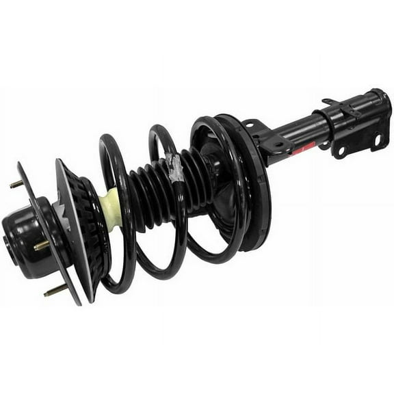 Front Left Strut and Coil Spring Assembly - Compatible with 2001 - 2003 Chrysler Voyager 3.3L V6 2002