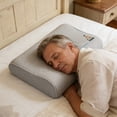 thumbnail image 1 of Weloille Summer Ice Silk Pillow Cover 1 Piece, Cooling Smooth Breathable Hidden Zipper, Moisture Wicking Soft Comfortable Pillow Protector, for Latex Memory Foam Rubber Pillow Home Bedroom Use, 1 of 6