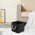 thumbnail image 5 of Unique Bargains Fabric Storage Bin with Handles Black 11*11*11in, 5 of 6
