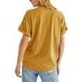thumbnail image 2 of Sherrylily Women Rose Graphic Tee T Shirt Loose Fit Short Sleeve Casual Tops, 2 of 5