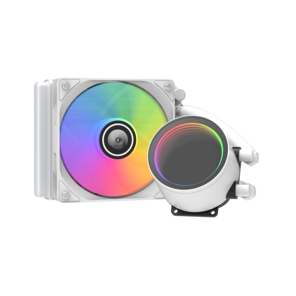 Zeiwohndc Powerful RGB CPU Water Cooler CPU Liquid Cooler High-Performance RGB Fan
