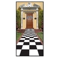 thumbnail image 2 of Beistle Pack of 6 Racing Themed Checkered Aisle Runners 24 x 10, 2 of 2