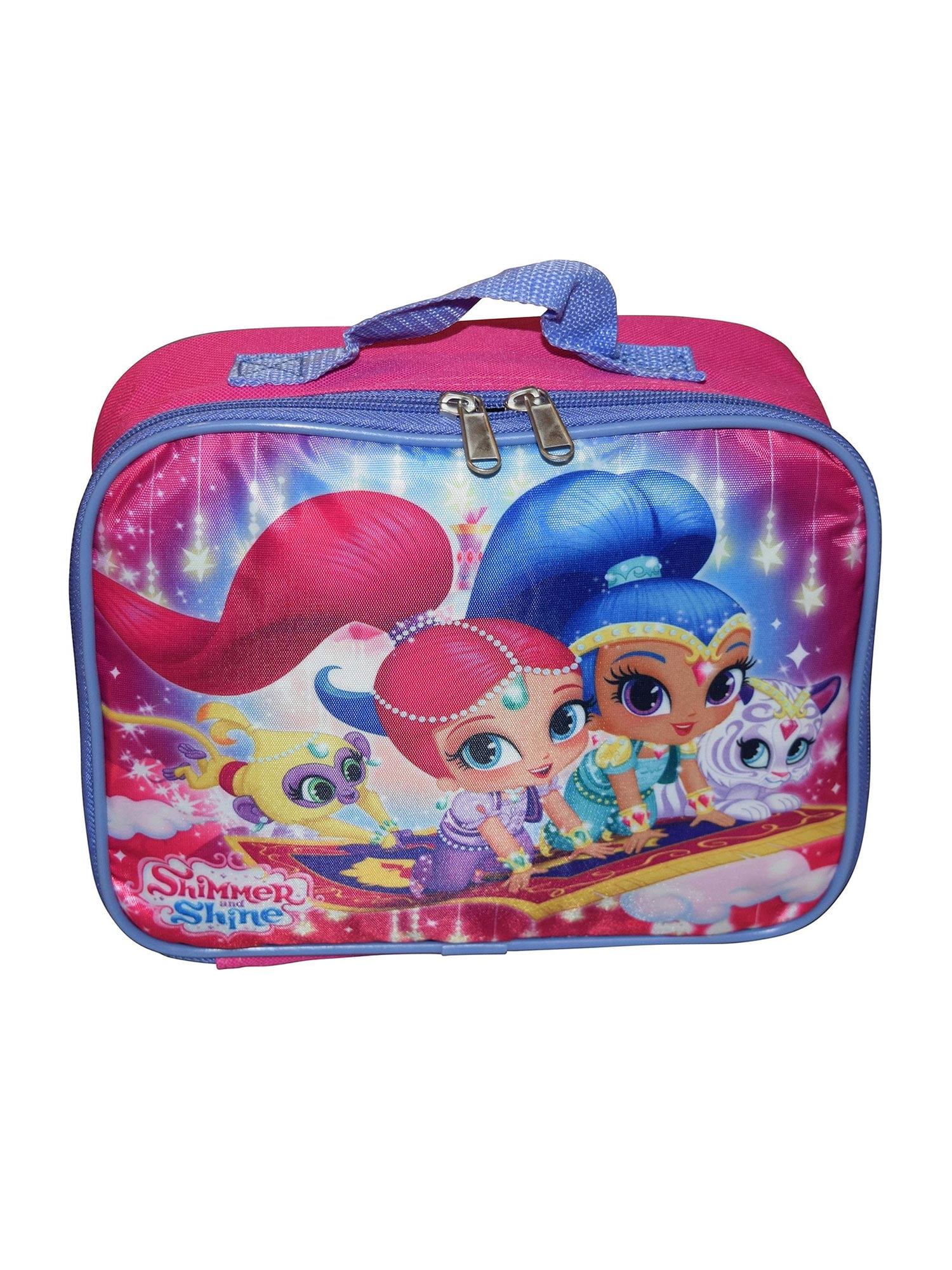 SHIMMER and SHINE Lunch Bag tote Insulated School Bag Magic Carpet Nahal Tala 