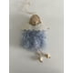 thumbnail image 4 of Angel Girl Pendant Christmas Tree Pendant Xmas Doll Hanging Christmas Decorative（blue）, 4 of 5
