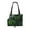 Lush Foliage Green Plant, variant on Xecao Log Cabin Inside for Cat Carrier Small Dog Handbag: The Ideal Travel Companion for Your Pet
