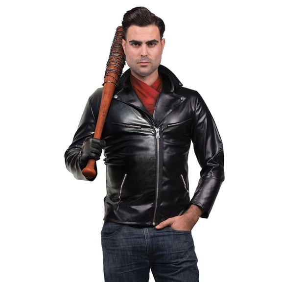 Walking Dead Negan Zombie Slugger Adult Large With Bat Costume Set