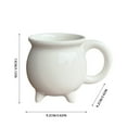 thumbnail image 3 of Witch's Cauldron Coffee Mug 12.7oz, Tripod Halloween Ceramic Cup for Gothic Halloween Parties, Novelty Drinking Mug for Coffee, Tea, and Halloween Decor Accessories, 3 of 6