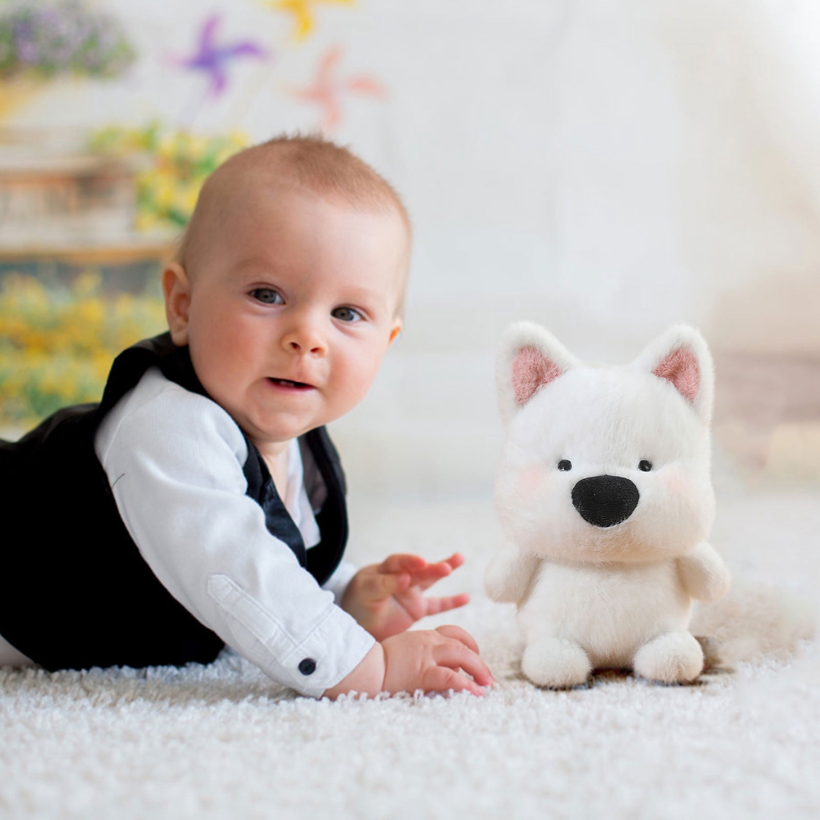 YZEGDCH Plush Savings! Cute Puppy Plush Toy Stuffed Animal Birthday Gift for Kids Children Girls Boys 3 4 5 6+ Years, Soothe Babies Kids, Promoting Peaceful Sleep