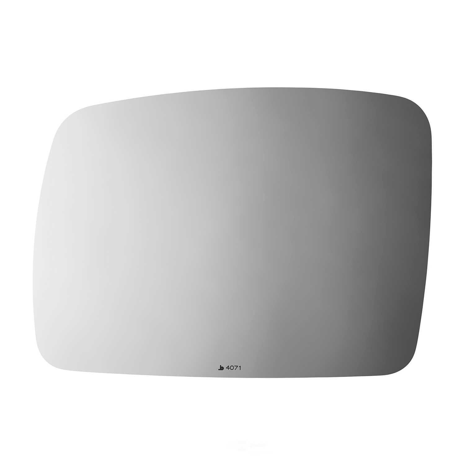 Burco 4071 Driver Side Flat Replacement Mirror Glass for Land Rover LR2