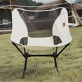 thumbnail image 3 of Silla Moon plegable liviana Aleación de aluminio portátil con bolsa de almacenamiento Taburete de asiento plegable para al kusrkot Asiento plegable al aire libre, 3 of 8