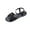Black, variant on VEKDONE Women's Platform Sandals Women's Fashion Casual Summer New Style Solid Color Open Toe High Top Low Heel Thick Zipper Roman Shoes Sandals