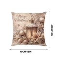 thumbnail image 3 of Christmas Pillow Covers Decorative Throw Pillow Cases Washable Cushion Case for Sofa Couch Bedroom Living Room Home Decor, 3 of 6