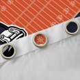 thumbnail image 4 of Manfei Rugby Football Sport Black Out Curtains,American Ball Game Curtains Pack of 2 (42x63 Each),Orange Deepblue Bedroom Curtains For Boys,Luxury Bedroom Decor, 4 of 6