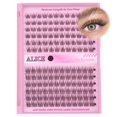 thumbnail image 1 of Extensiones de pestañas naturales Alice, 144 unidades, 9-11 mm, cortas, individuales, tenues, hechas a mano., 1 of 9