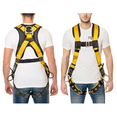 ATERET Full Body Harness w 5 Point Adjustment I 3D Ring Fall Arrest ...
