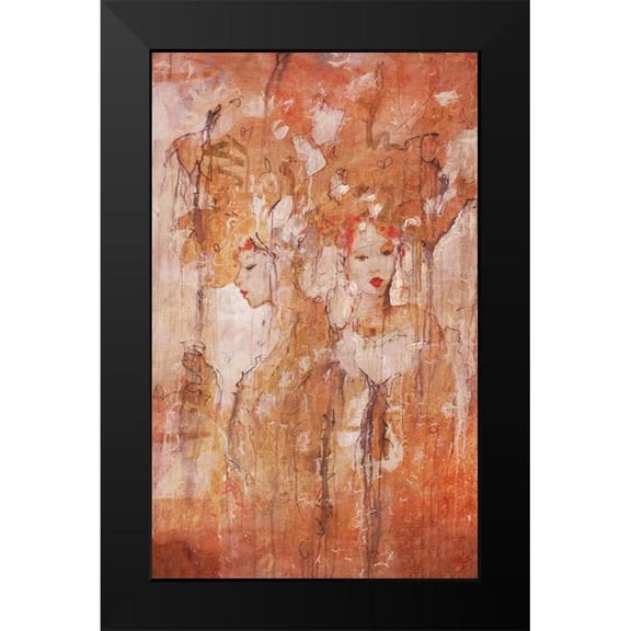 Wiley, Marta 10x14 Black Modern Framed Museum Art Print Titled - Renaissance sepia I