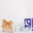 thumbnail image 4 of Jiibva 10PCS Eid Gift Bags Ramadan Snack Bags with Gold Ribbon, Reusable Eid Mubarak Bags for Presents Festive Party Wrapping, 4 of 7
