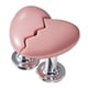 thumbnail image 4 of Botón de presión para inodoro en forma de corazón , botón de descarga para uñas largas, botón de tanque de inodoro portátil para decoración del , rosa Soledad Botón de presión del inodoro, 4 of 10
