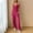 Pink, variant on ClodeEU Women's Spaghetti Strap Jumpsuit, Loose Wide Leg Romper with Pockets for Summer and Vacation Army Green,Women's Plus L
