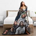 thumbnail image 4 of Adam Blanket Super Soft Air Conditioning Blankets Driver for Bed Sofa Car 40"X30", 4 of 7
