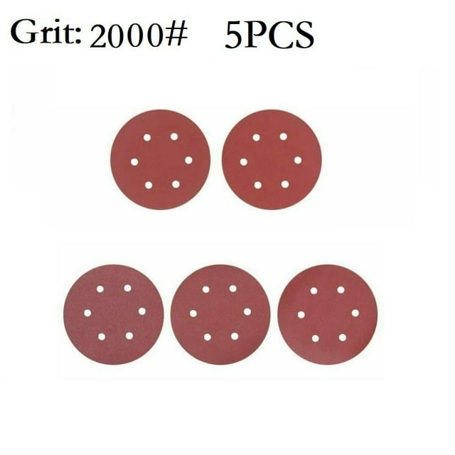 Papier à Poncer 9 Pouces 225Mm 6 Trous 40-2000Grit Électrique pour Mur