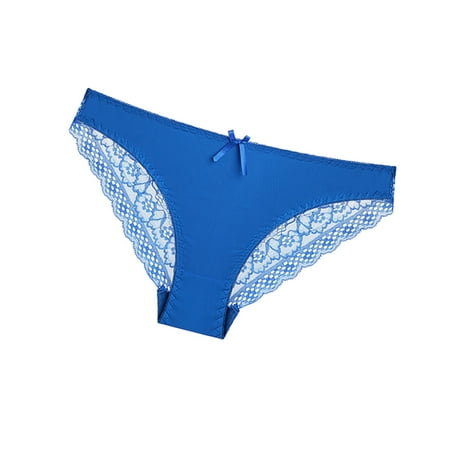 

Lingerie For Women Low Waist Color In Thong For Lace Panties Patchwork Solid Nightwear