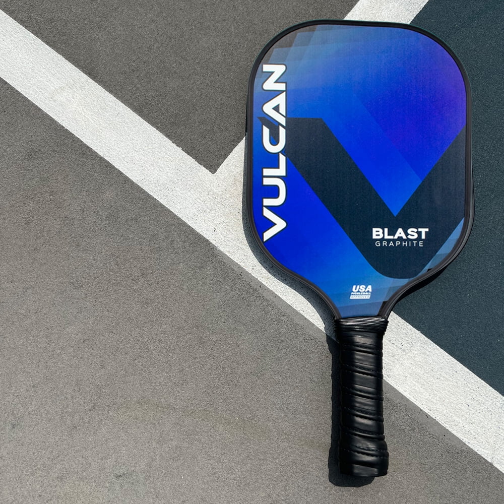 Vulcan Blast Graphite Pickleball Paddle (Blue)