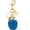 Blue, variant on Apple Keychain for Women - Alloy Bag Charm with Cute Fruit Design - Durable Purse Accessories Unique
