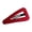 Red, variant on Vintage Hairpin Dots Metal Hair Clips for Women Girls, Oval Dotted Pattern Barrettes Hair Accessories