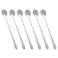 thumbnail image 4 of GOOHOCHY  6 Pcs Long Spoon for Mixing Drinks Table Spoons Silverware Stainless Steel, 4 of 8