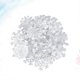 thumbnail image 2 of 200pcs White Fluorescent Snowflake Wall Sticker Creative Luminous Mural Decals Removable Wall Decals Stereoscopic Background Decoration Accessories fo, 2 of 3